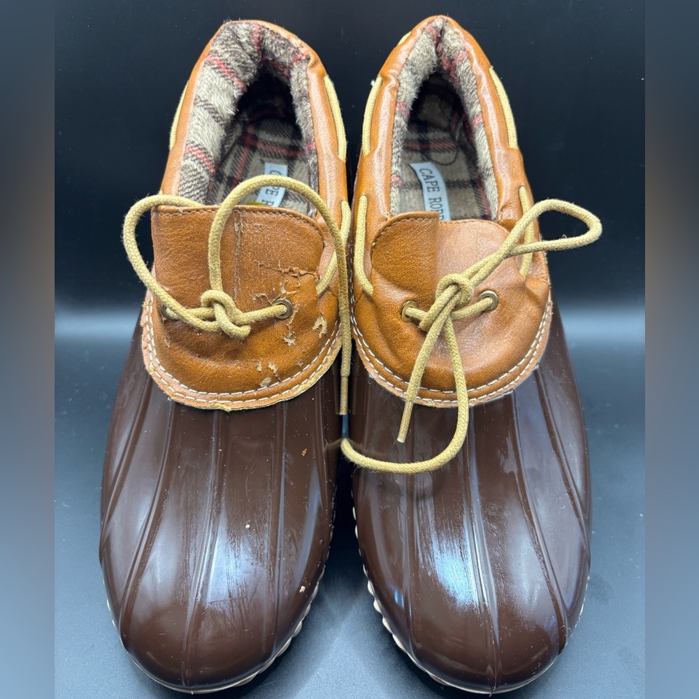 Cape Robbin Chocolate and Caramel Winter Boots